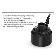 Load image into Gallery viewer, AGPTEK Aluminum Mist Maker Fog Maker for Water Fountain Pond Rockery Fishtank Vase Birdbath