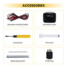 Load image into Gallery viewer, maXpeedingrods 3500W Portable Inverter Generator, RV Ready,for Outdoor Camping Trailer Event Commercial Mobile Power Supply Backup Event, Gas Powered, EPA Compliant,Compact & Lightweight 47LBs