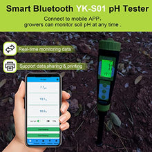 Load image into Gallery viewer, YINMIK Digital Soil pH Meter for Gardeners, Soil Direct pH Tester for Plant Care, Measure pH of Solution Potting Soil Growing Media,Great for Indoor,Greenhouse,Outdoor,Garden, Lawn, Farming, Yard Use