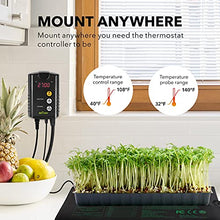 Load image into Gallery viewer, BN-LINK Durable Seedling Heat Mat Heating Pad 48" x 20.75" with Digital Thermostat Controller Combo Set Waterproof for Indoor Seed Starting and Plant Germination