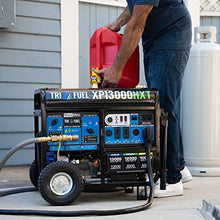 Load image into Gallery viewer, DuroMax XP13000HXT 13,000-Watt 500cc Tri Fuel Gas Propane Natural Gas Portable Generator with CO Alert