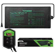 Load image into Gallery viewer, VIVOSUN 48"x20.75" Seedling Heat Mat and Digital Thermostat Combo Set