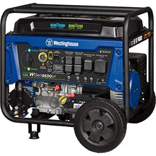 Load image into Gallery viewer, Westinghouse 12500 Watt Dual Fuel Home Backup Portable Generator, Remote Electric Start, Transfer Switch Ready, Gas and Propane Powered, CARB Compliant