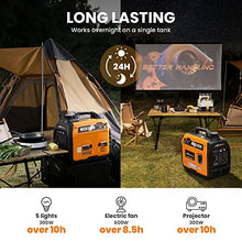 Load image into Gallery viewer, maXpeedingrods 3500W Portable Inverter Generator, RV Ready,for Outdoor Camping Trailer Event Commercial Mobile Power Supply Backup Event, Gas Powered, EPA Compliant,Compact & Lightweight 47LBs