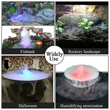 Load image into Gallery viewer, AGPTEK Aluminum Mist Maker Fog Maker for Water Fountain Pond Rockery Fishtank Vase Birdbath
