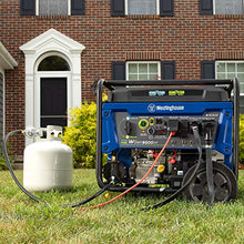 Load image into Gallery viewer, Westinghouse 12500 Watt Dual Fuel Home Backup Portable Generator, Remote Electric Start, Transfer Switch Ready, Gas and Propane Powered, CARB Compliant