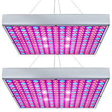 Load image into Gallery viewer, Hytekgro LED Grow Light 45W Plant Lights Red Blue White Panel Growing Lamps for Indoor Plants Seedling Vegetable and Flower (2 Pack)