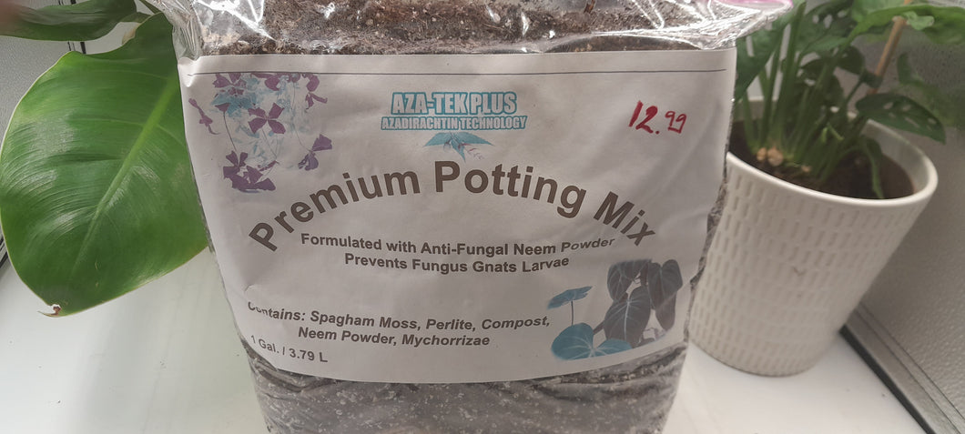 POTTING MIXES  -PREMIUM POTTING MIX 1 GALLON