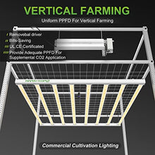 Load image into Gallery viewer, MARS HYDRO 800Watt FC-E8000 LED Grow Light 5x5ft with 3928pcs Diodes Full Spectrum Grow Light Bar Commercial Plant Growing Lamp for Vertical Farming, Achieve 2.8umol/J Detachable Precise Lighting
