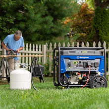 Load image into Gallery viewer, Westinghouse 12500 Watt Dual Fuel Home Backup Portable Generator, Remote Electric Start, Transfer Switch Ready, Gas and Propane Powered, CARB Compliant
