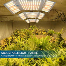 Load image into Gallery viewer, Barrina BU 2000 LED Grow Light, Full Spectrum with IR, 4x4FT Coverage, Dimmable, Adjustable Light Panel, 720 LEDs, High PPFD, Plant Grow Light for Indoor Plants Seedling Growing Flowering Fruiting
